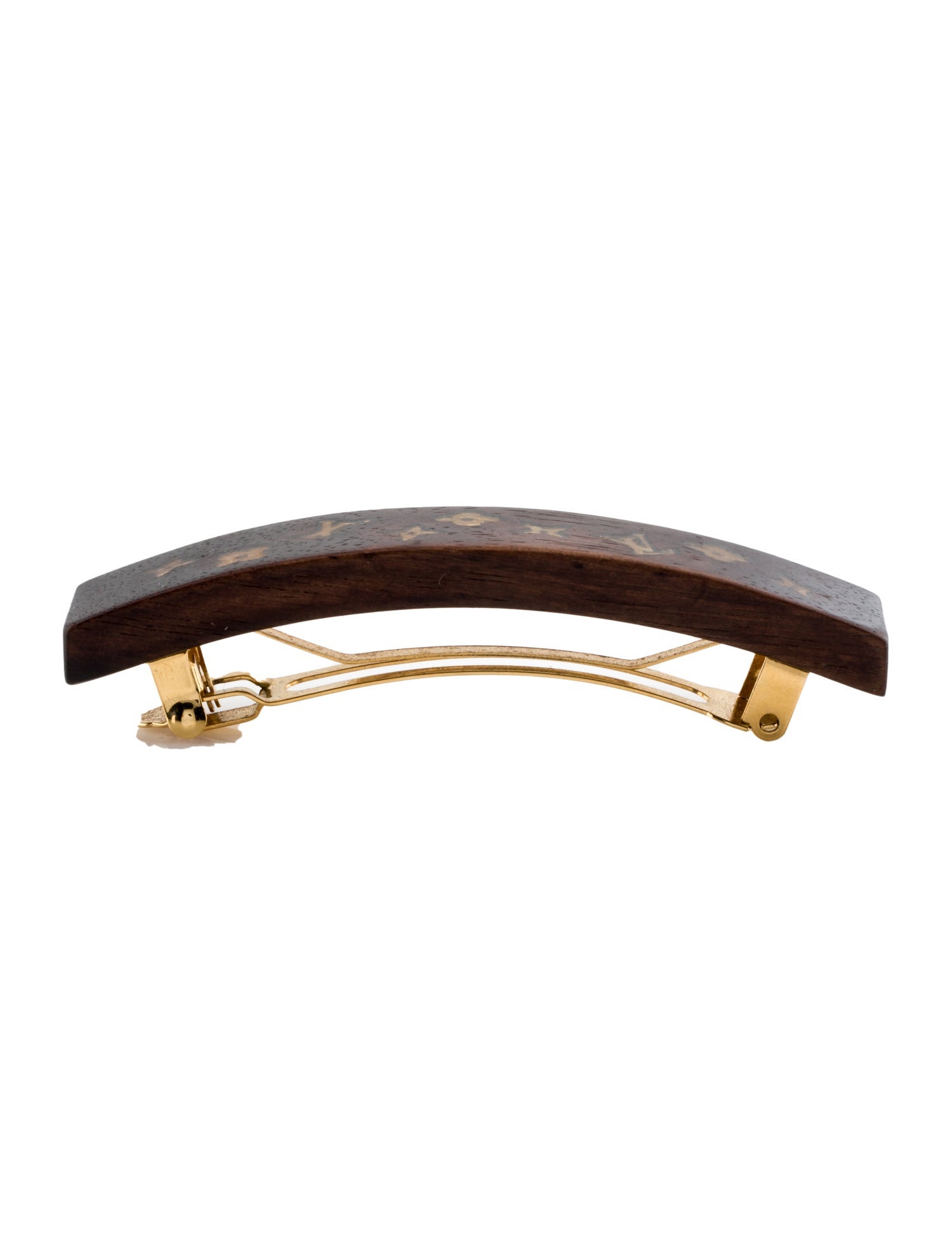 Louis Vuitton Monogram Wood Sylvania Barrette
