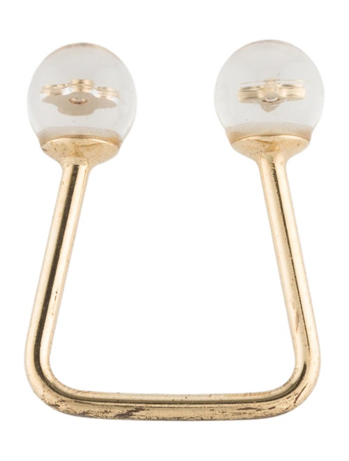 Louis Vuitton Resin & Crystal Inclusion Fleur Bubble Cocktail Ring