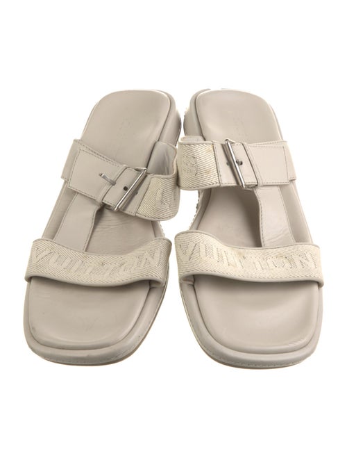 Louis Vuitton Leather Slides