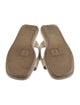 Louis Vuitton Leather Slides