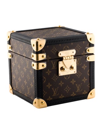 Louis Vuitton Trunk Table Clock