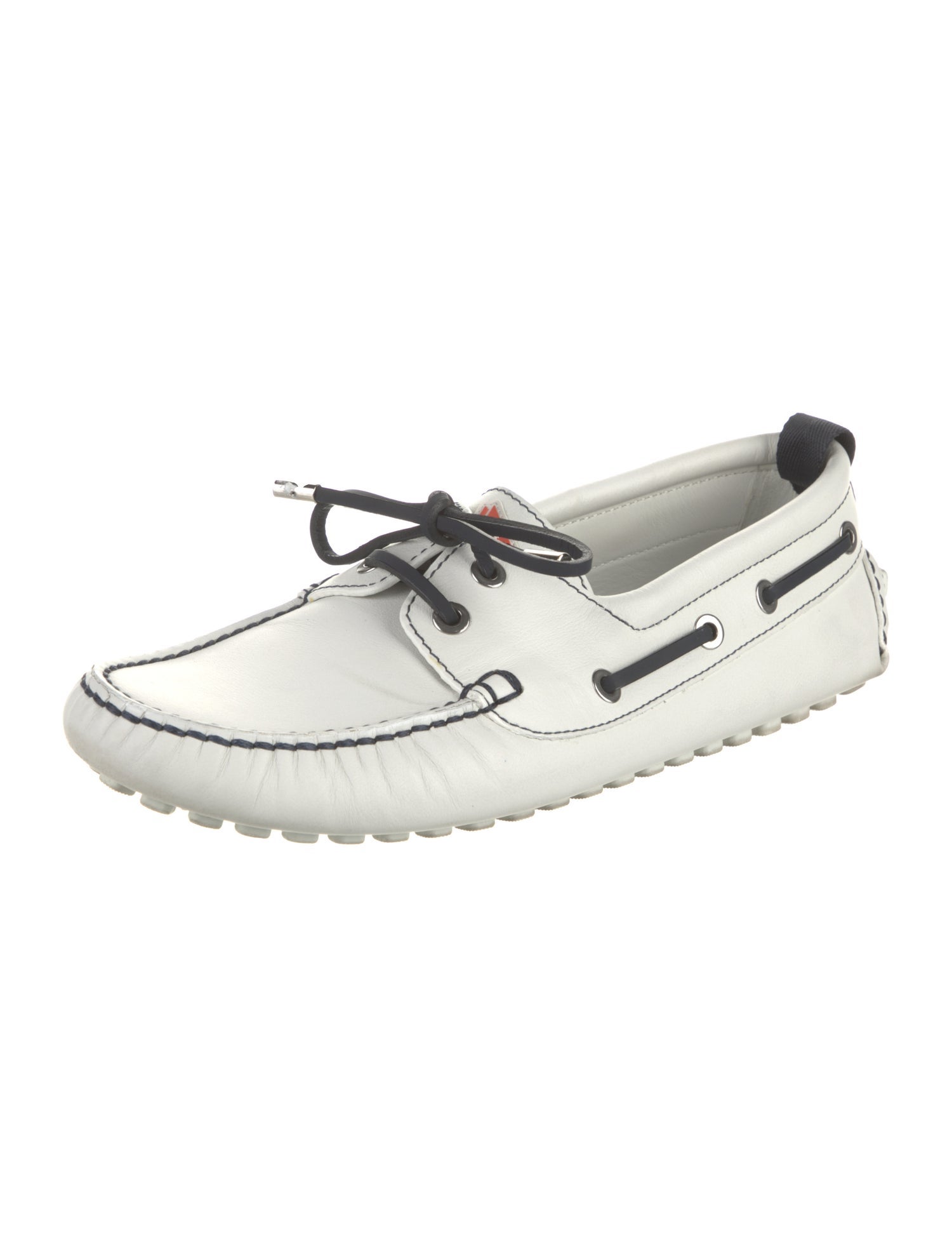 Louis Vuitton LV Monogram Leather Boat Shoes