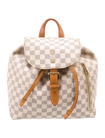 Louis Vuitton Backpacks Damier Azur Sperone