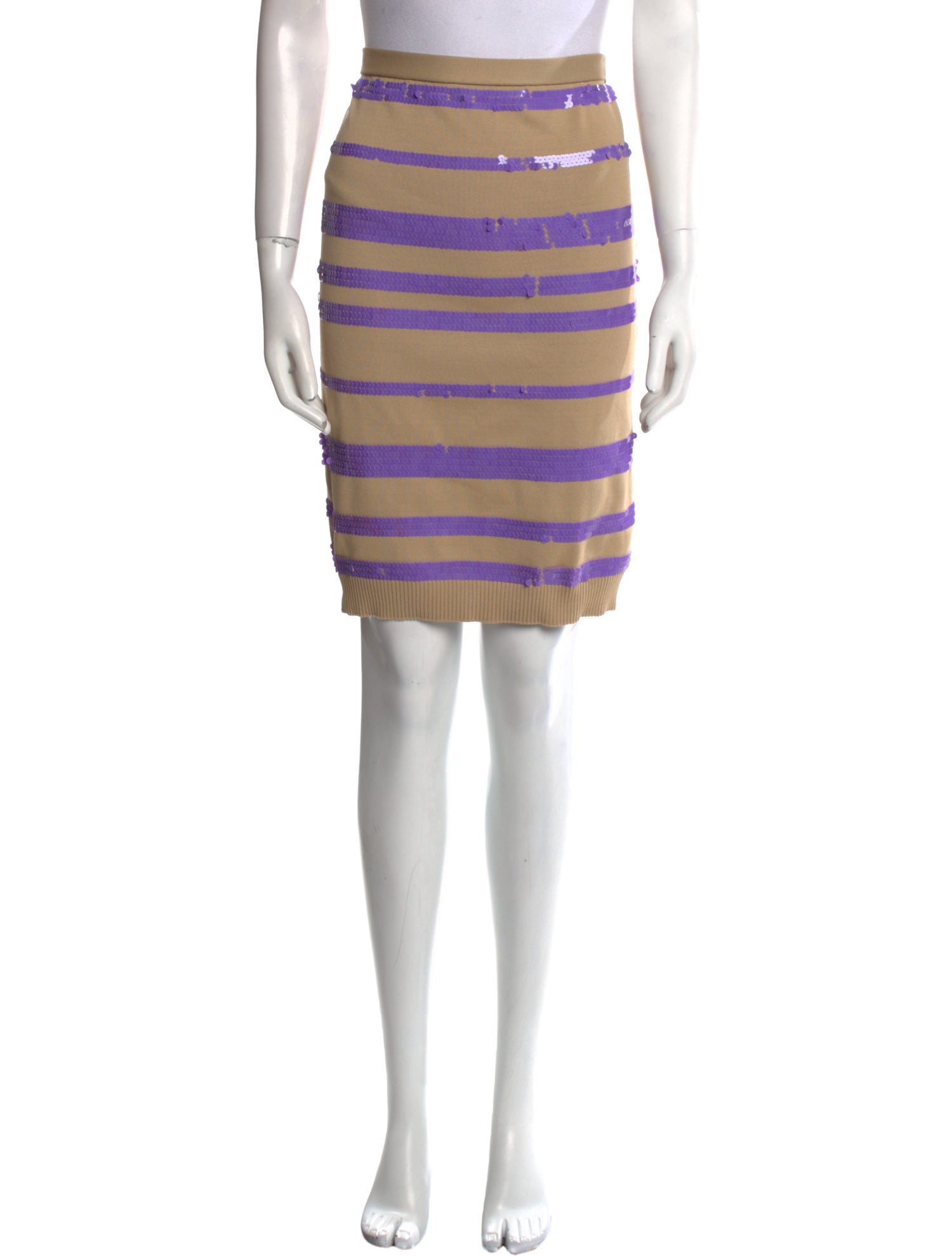 Louis Vuitton Vintage Knee-Length Skirt