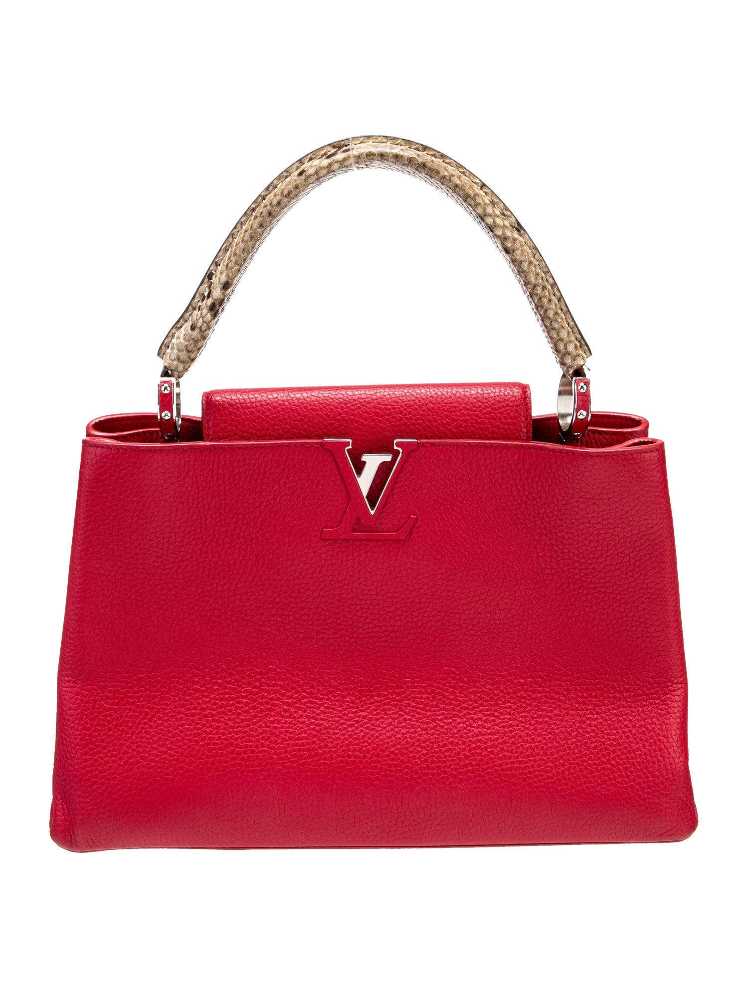 Louis Vuitton Taurillon Leather Capucines MM