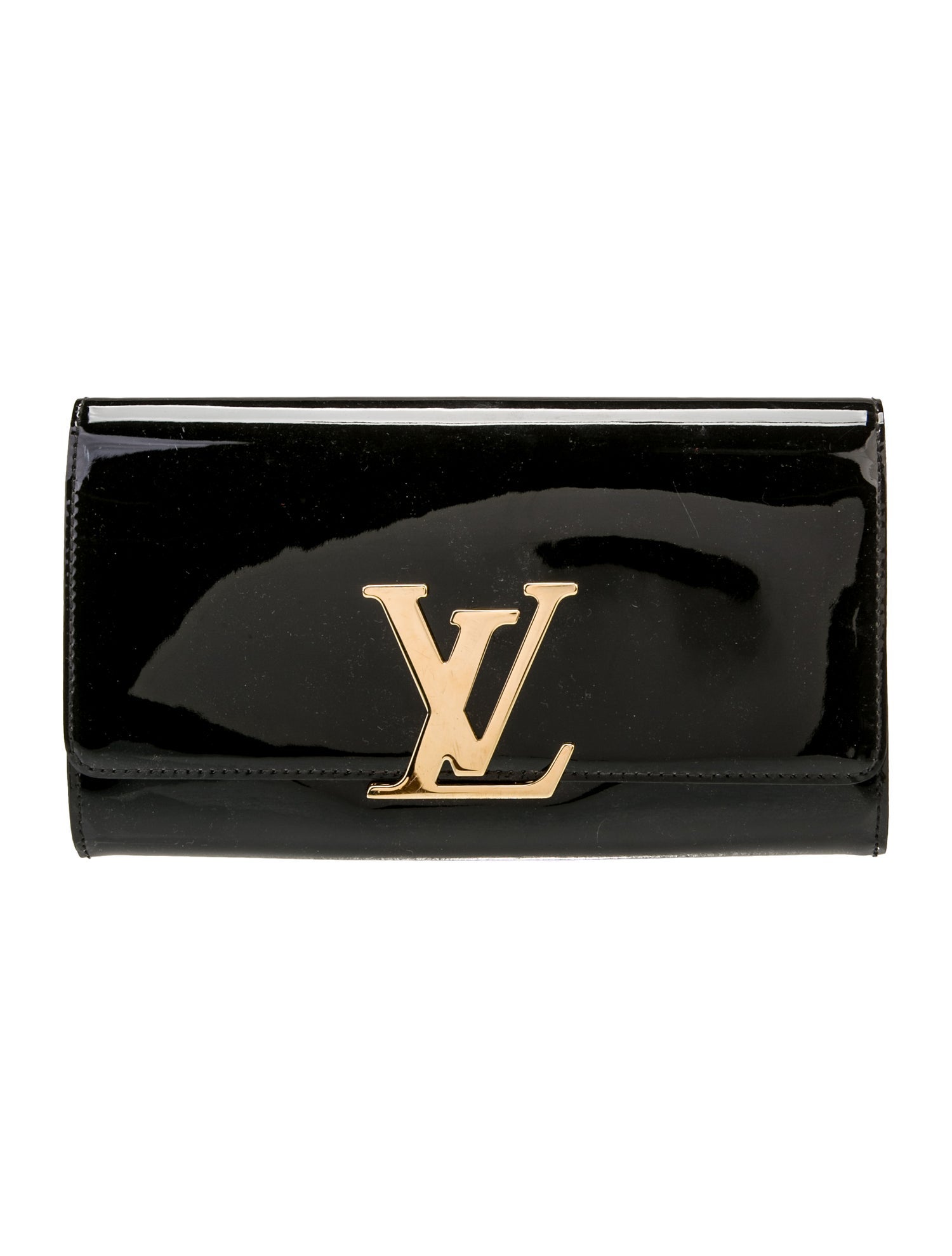 Louis Vuitton Vernis Patent Leather Louise Clutch