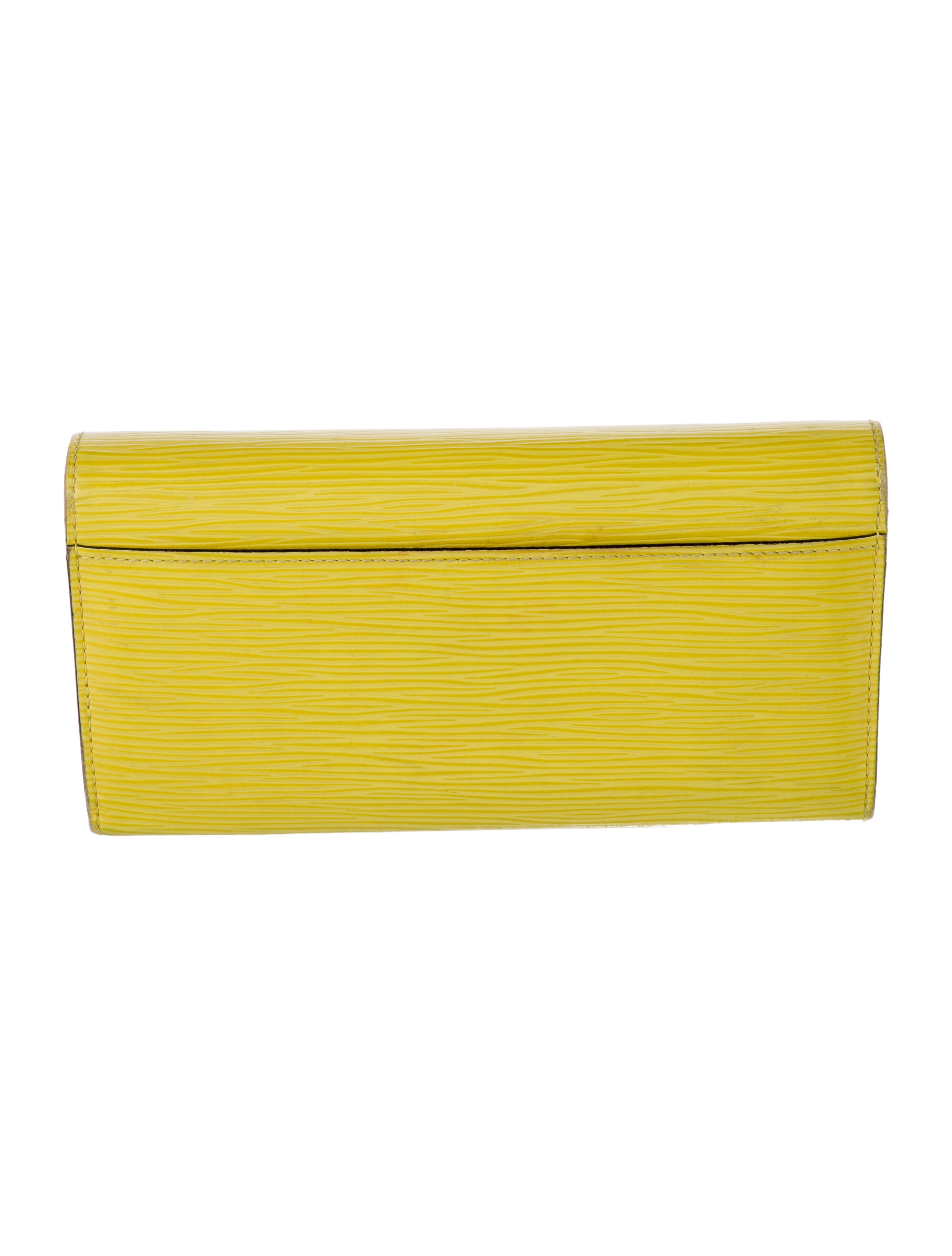 Louis Vuitton 2014 Epi Leather Sarah Wallet
