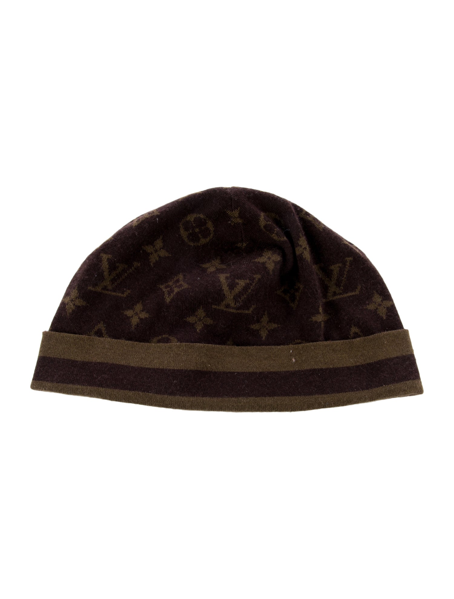 Louis Vuitton Monogram Cashmere Silk Beanie