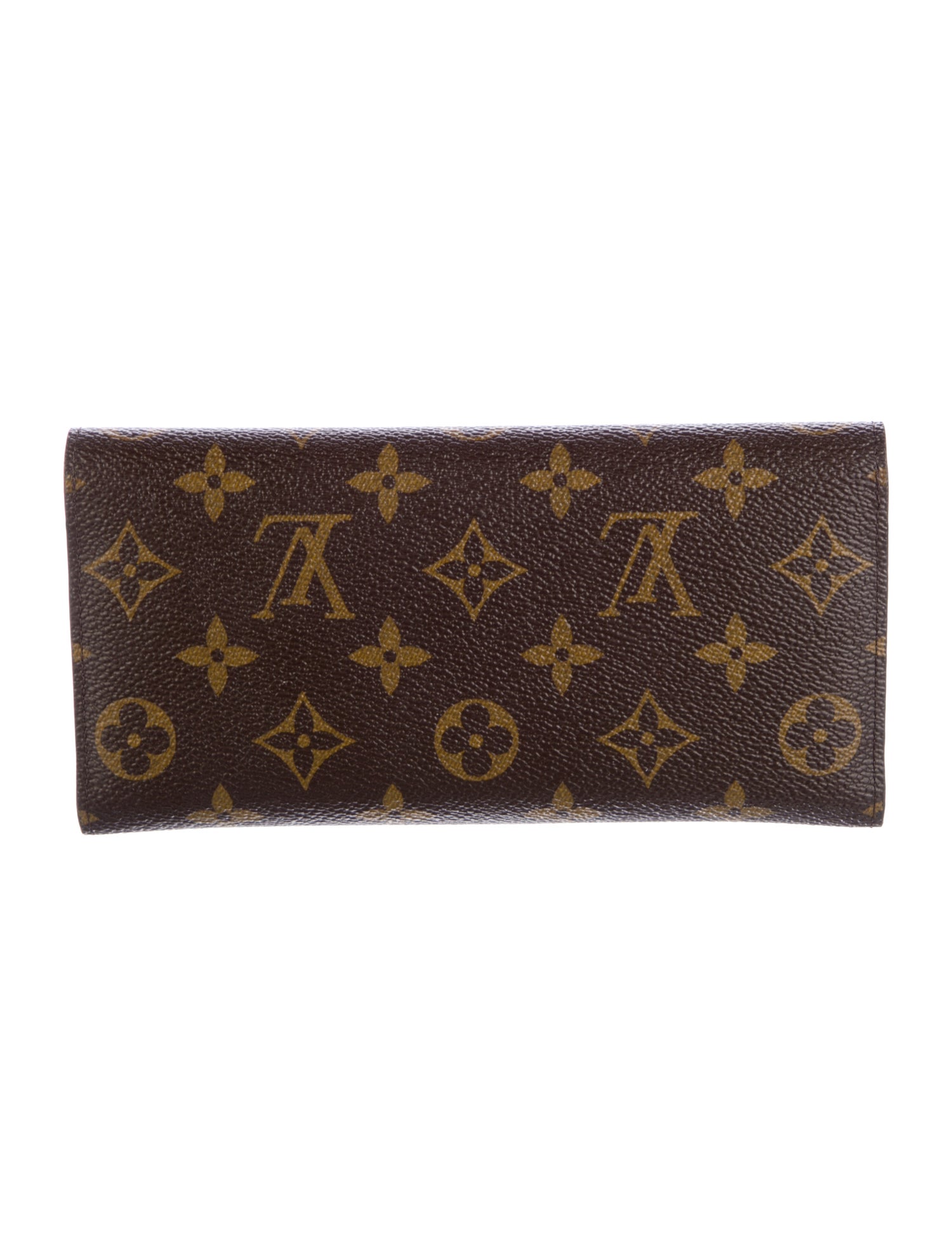 Louis Vuitton LV Monogram Coated Canvas Wallet - Brown