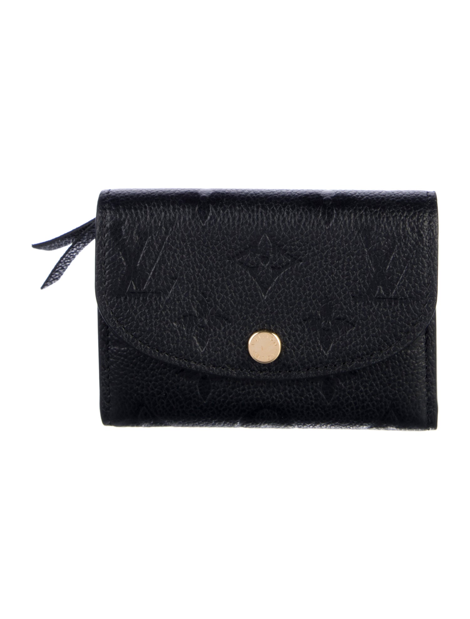 Louis Vuitton LV Monogram Empreinte Leather Zoé Wallet