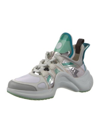 Louis Vuitton LV Monogram Leather Chunky Sneakers