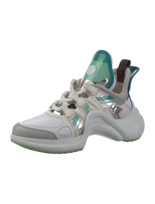 Louis Vuitton LV Monogram Leather Chunky Sneakers