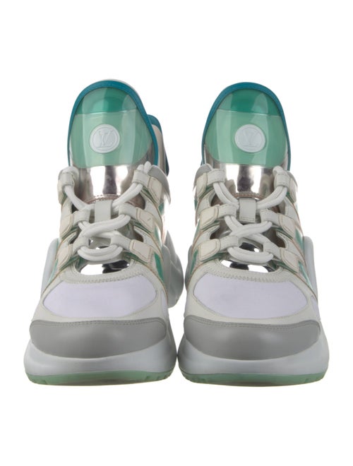 Louis Vuitton LV Monogram Leather Chunky Sneakers