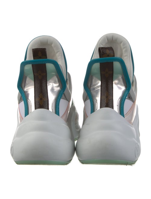 Louis Vuitton LV Monogram Leather Chunky Sneakers