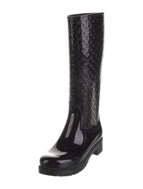 Louis Vuitton LV Monogram Rubber Rain Boots
