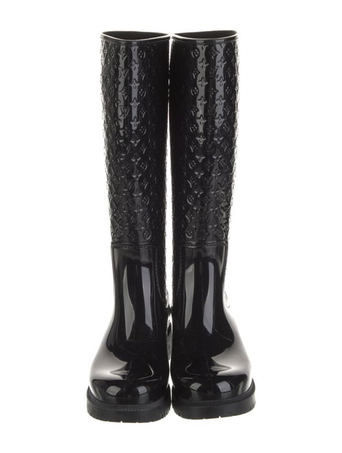 Louis Vuitton LV Monogram Rubber Rain Boots