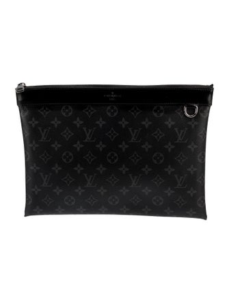 Louis Vuitton Monogram Eclipse Discovery Pochette GM