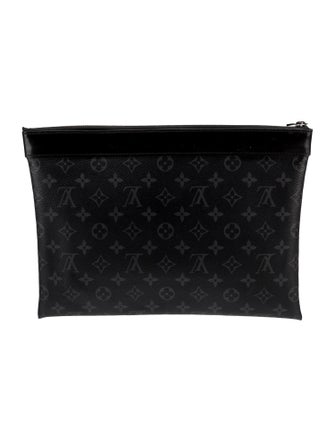 Louis Vuitton Monogram Eclipse Discovery Pochette GM