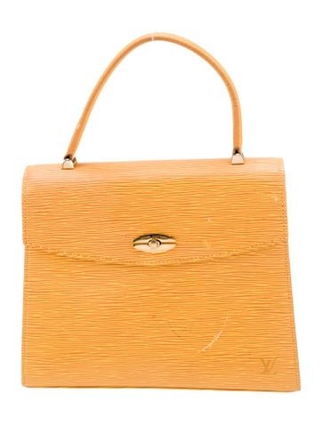 Louis Vuitton Handle Bags Epi Leather Malesherbes Vintage