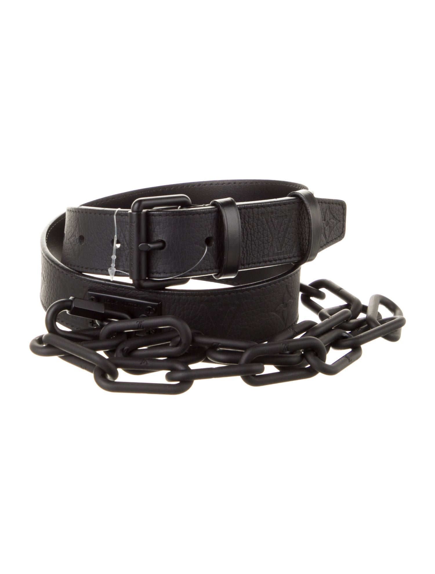 Louis Vuitton 2013 Removable Chain LV Monogram Waist Belt Belt