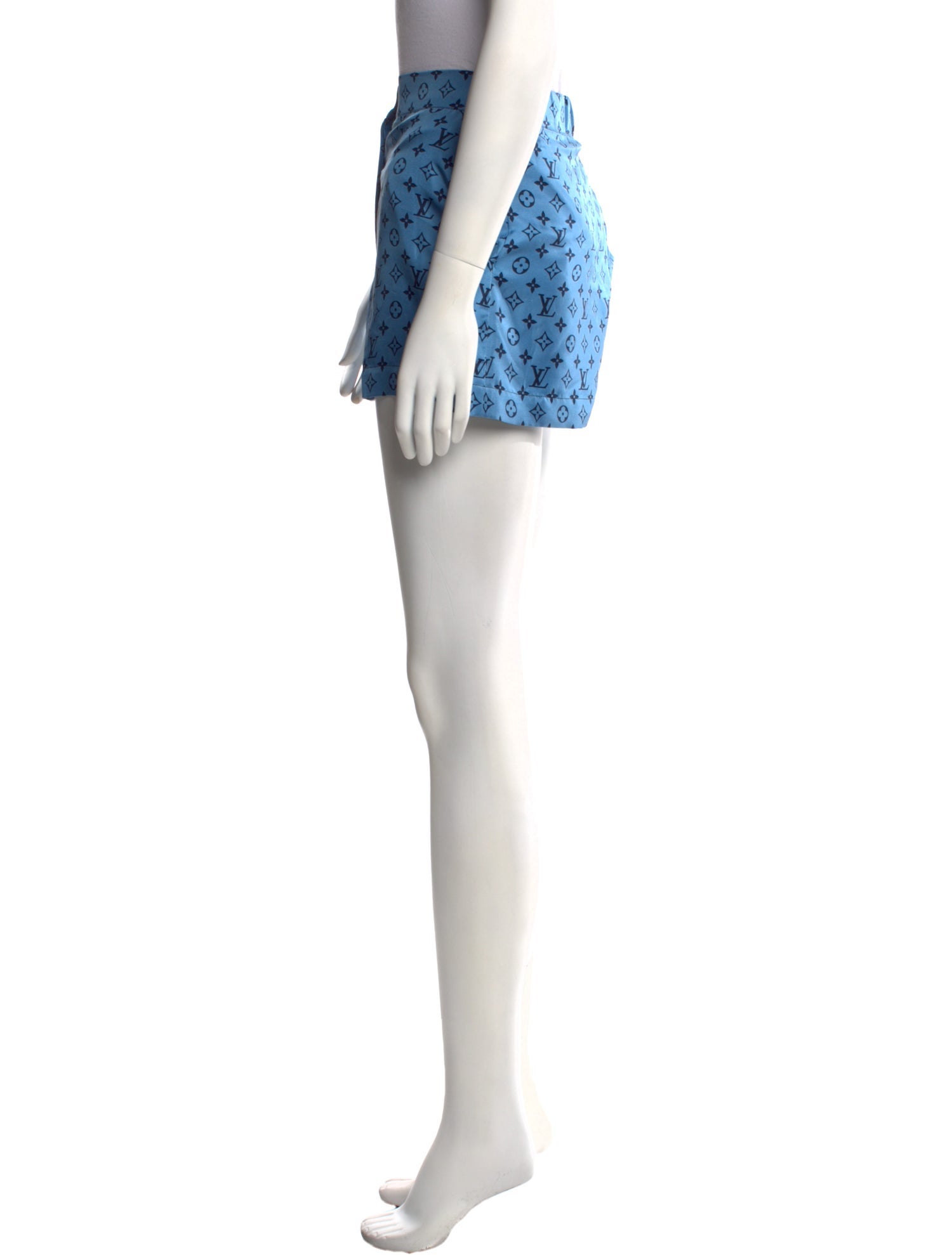 Louis Vuitton Silk Mini Shorts