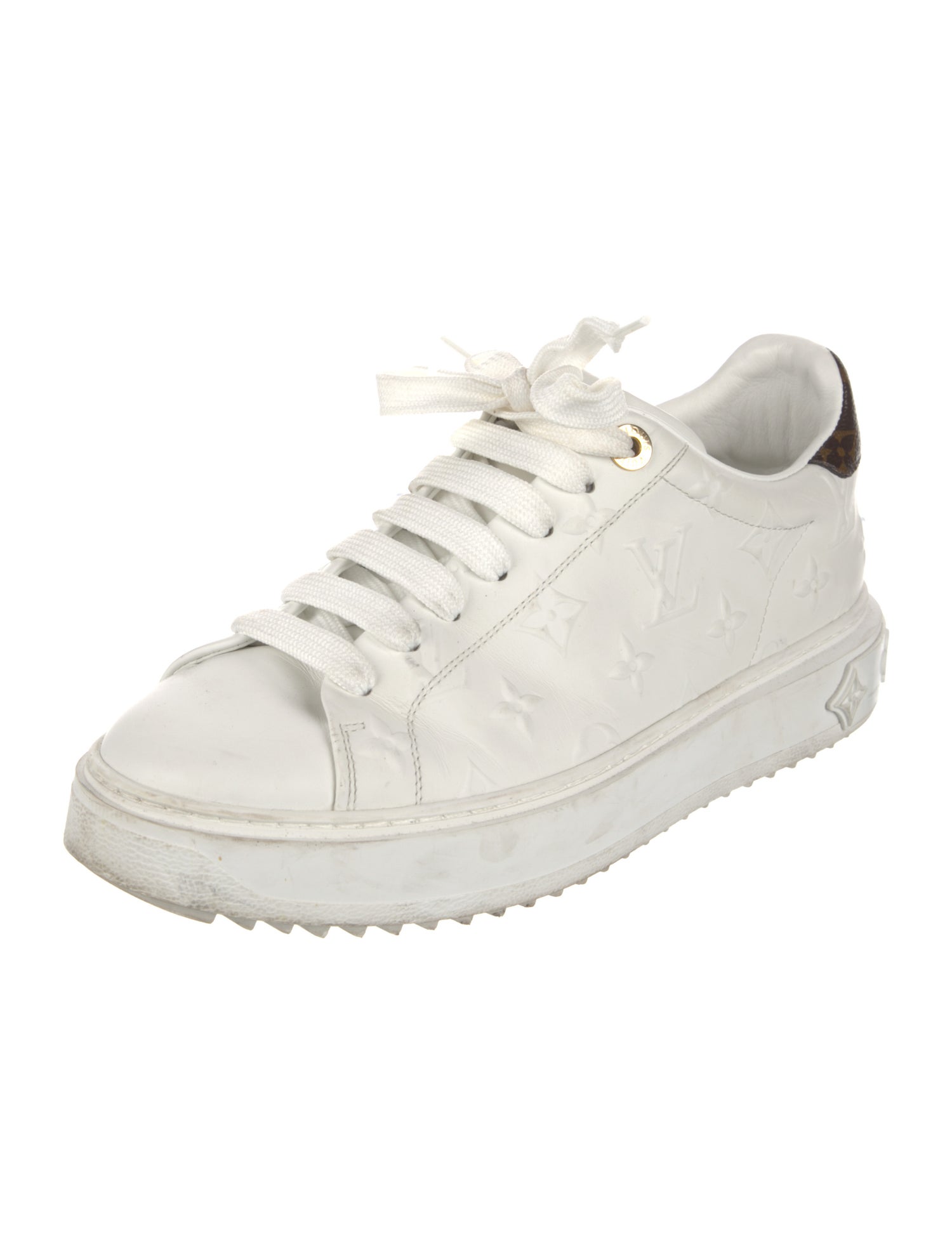 Louis Vuitton LV Monogram Leather Sneakers