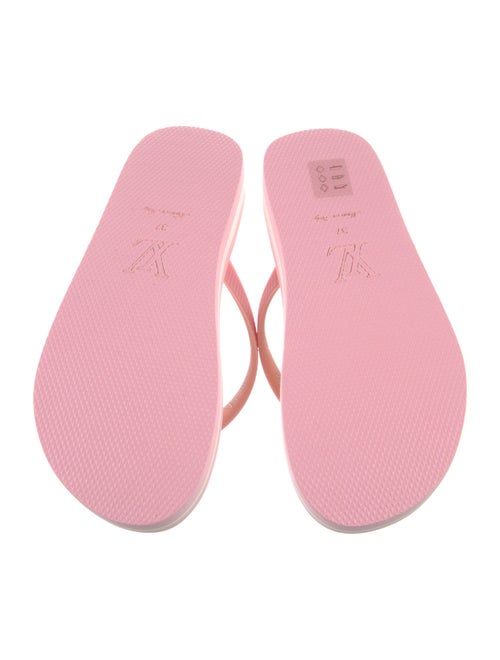 Louis Vuitton Rubber Printed Flip Flops