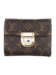 Louis Vuitton LV Monogram Coated Canvas Koala Wallet