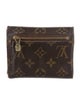 Louis Vuitton LV Monogram Coated Canvas Koala Wallet