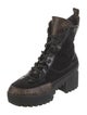 Louis Vuitton LV Monogram Suede Combat Boots