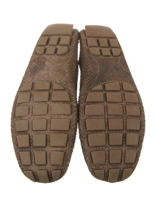 Louis Vuitton LV Monogram Snakeskin Drivers