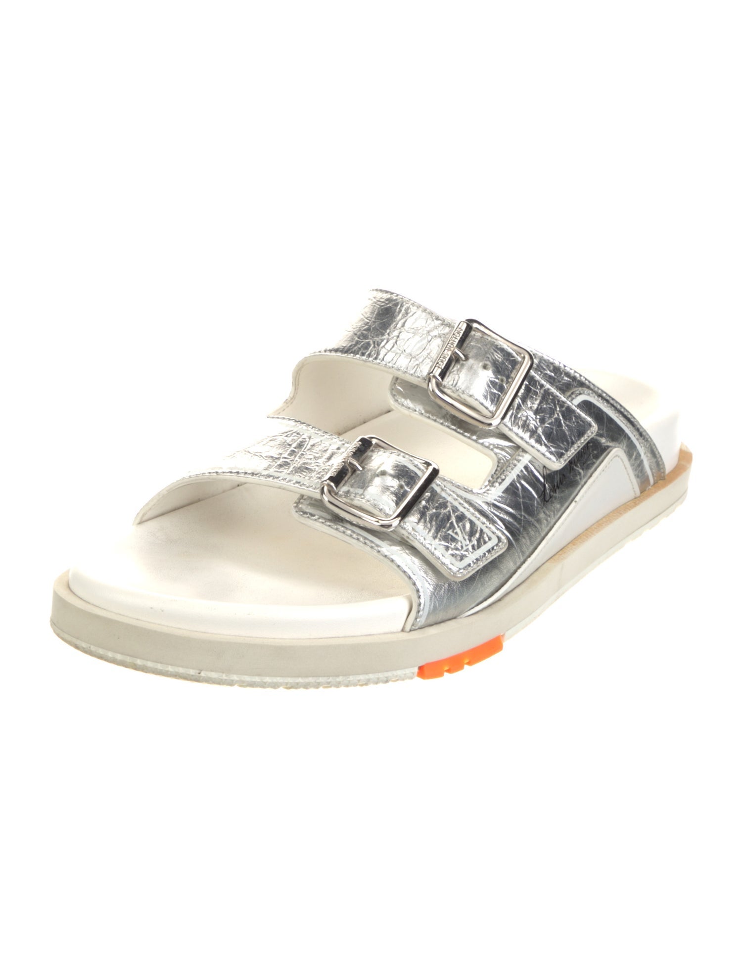 Louis Vuitton Leather Slides