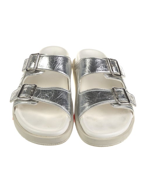 Louis Vuitton Leather Slides