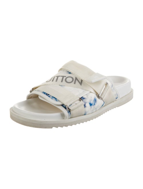 Louis Vuitton LV Monogram Canvas Slides