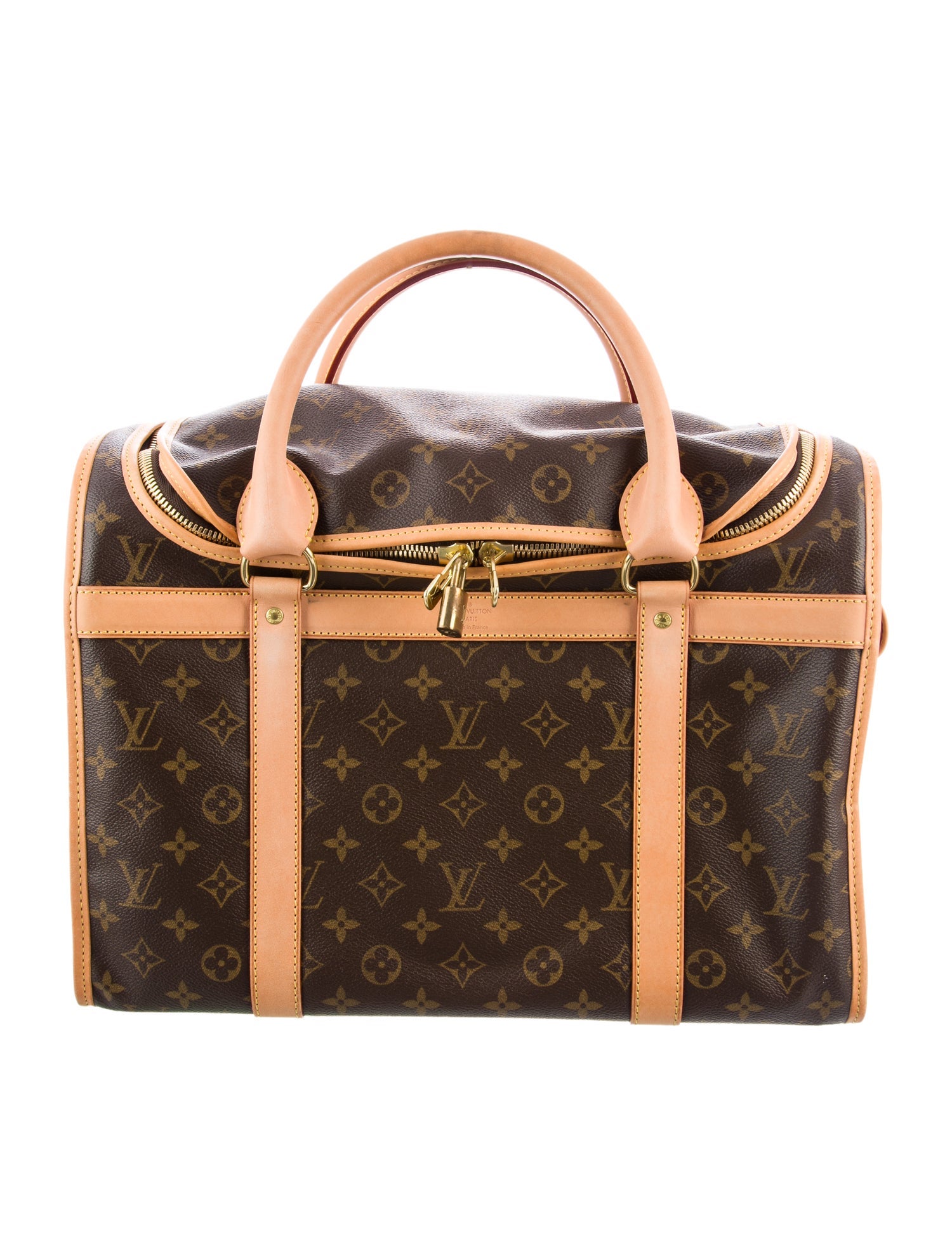 Louis Vuitton Monogram Sac Chien 40 Pet Carrier
