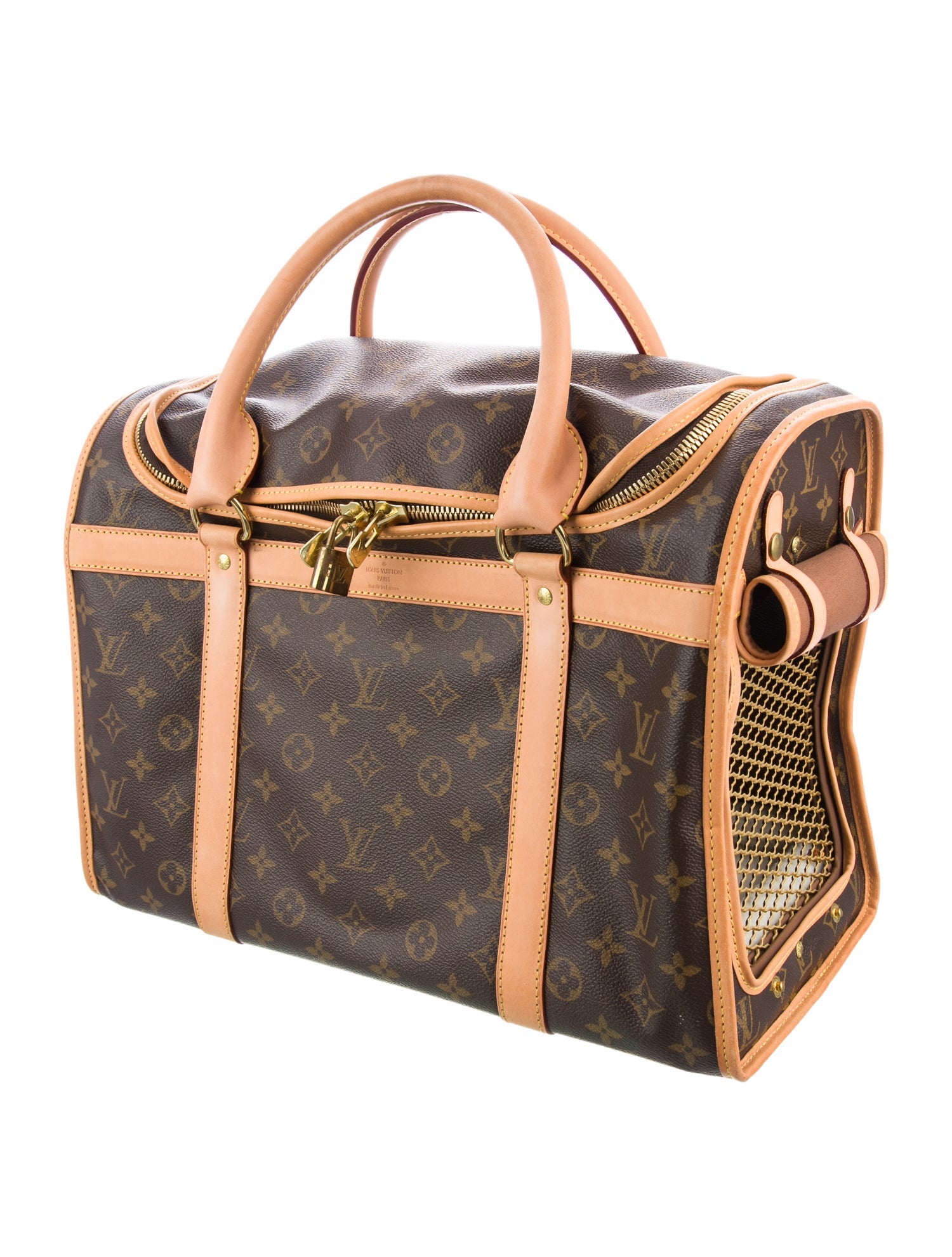 Louis Vuitton Monogram Sac Chien 40 Pet Carrier