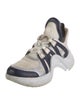 Louis Vuitton Mesh Colorblock Pattern Chunky Sneakers