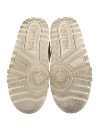 Louis Vuitton Leather Printed Chunky Sneakers