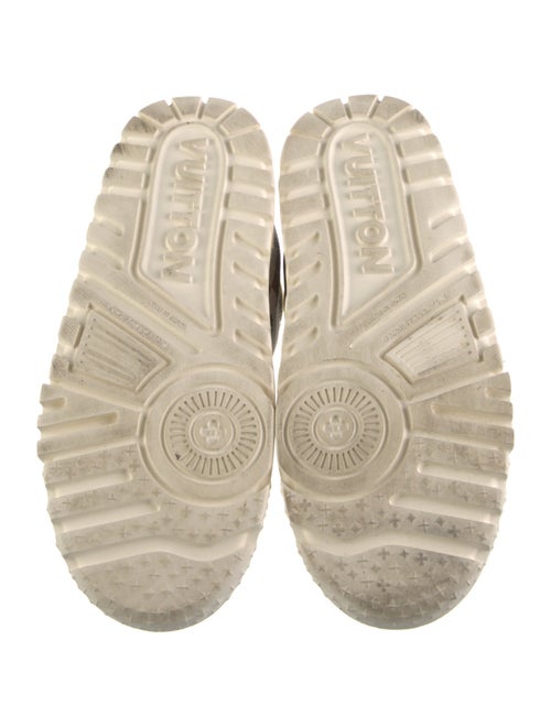 Louis Vuitton Leather Printed Chunky Sneakers
