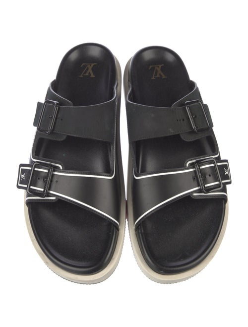 Louis Vuitton Leather Slides