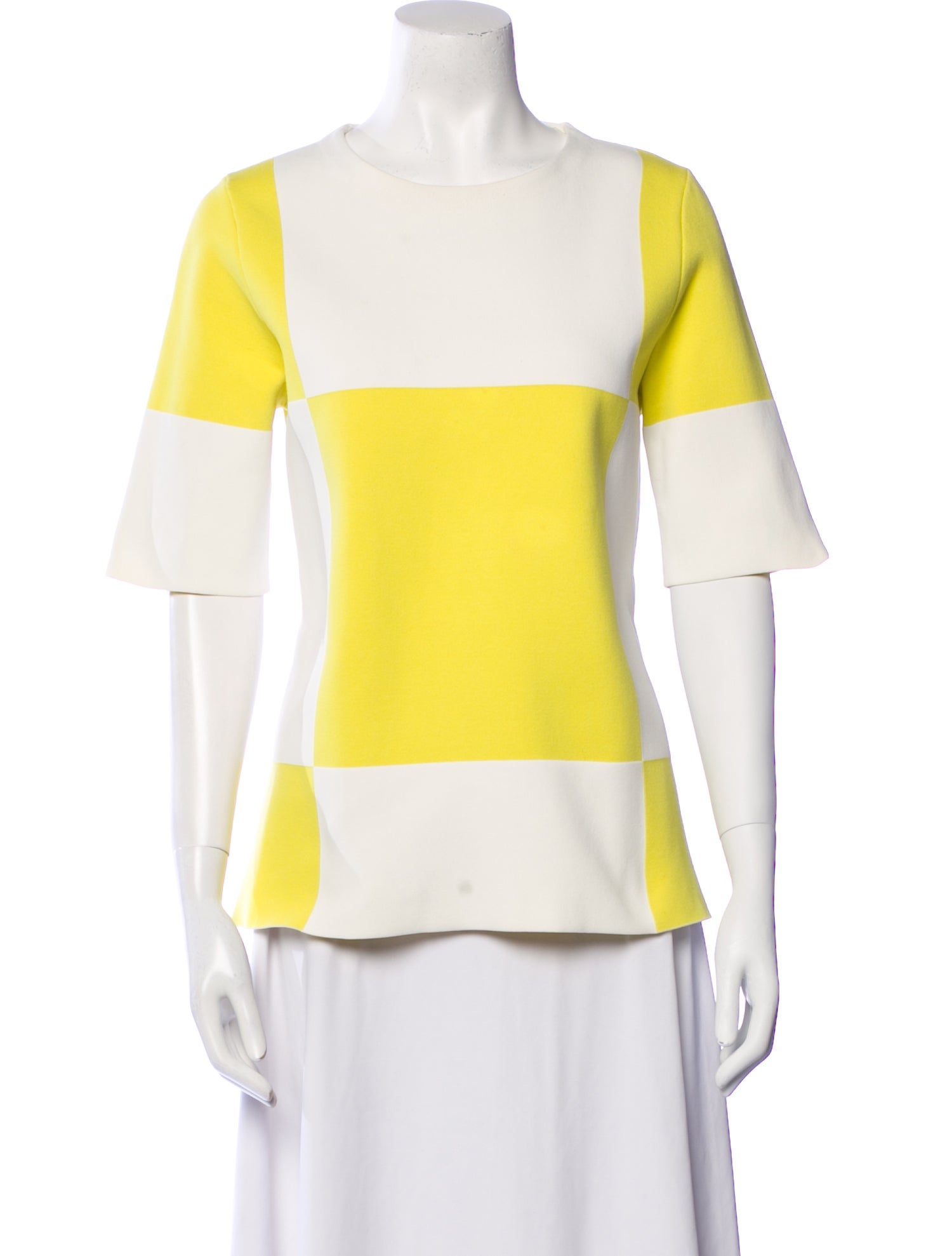 Louis Vuitton 2013 Colorblock Pattern Top