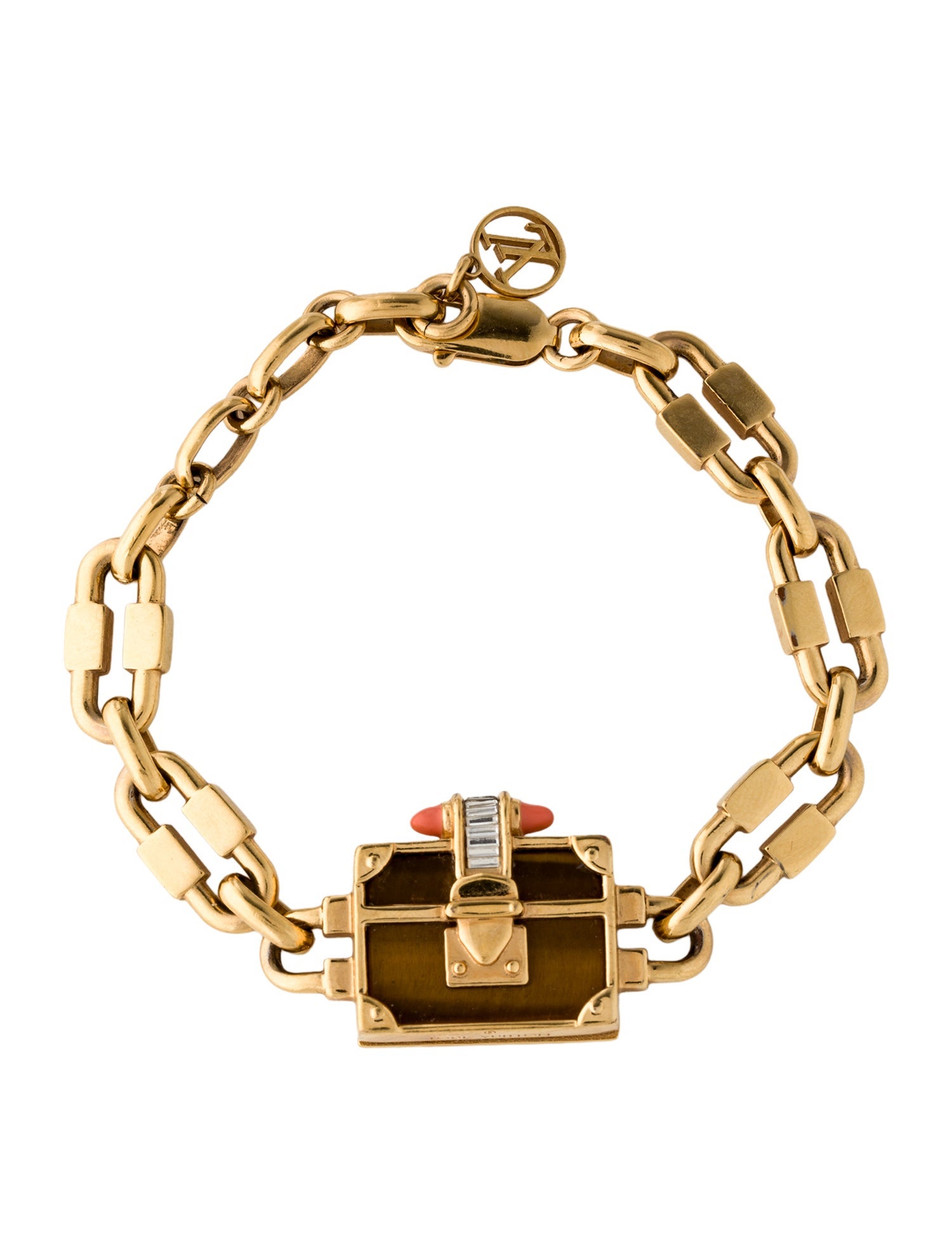 Louis Vuitton Petite Malle Link Bracelet