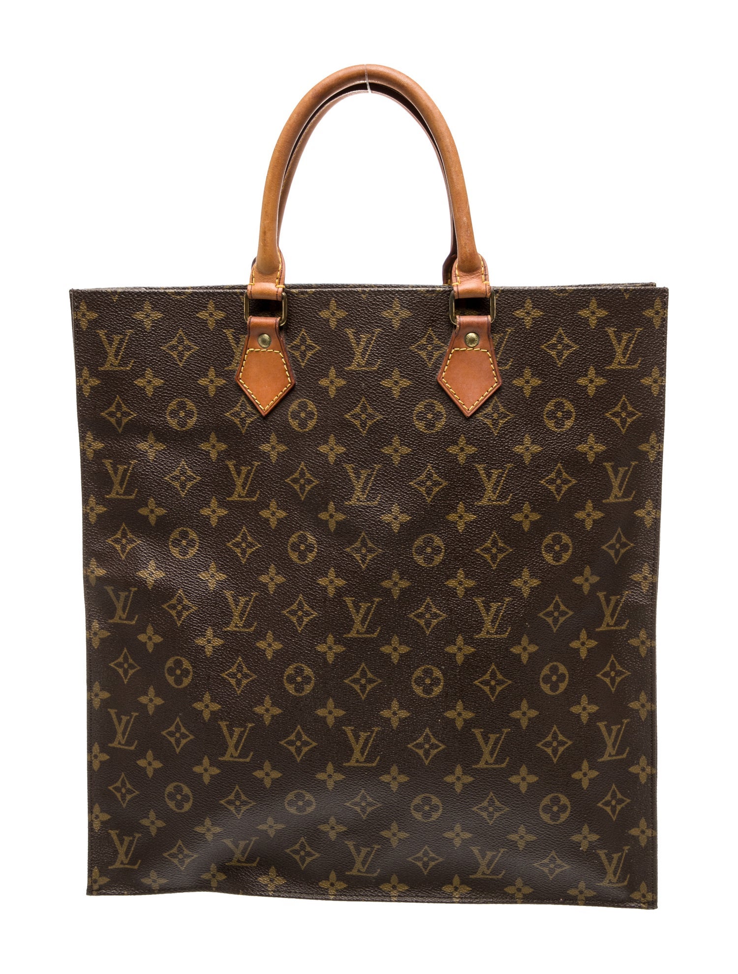 Louis Vuitton LV Monogram Sac Plat GM Vintage