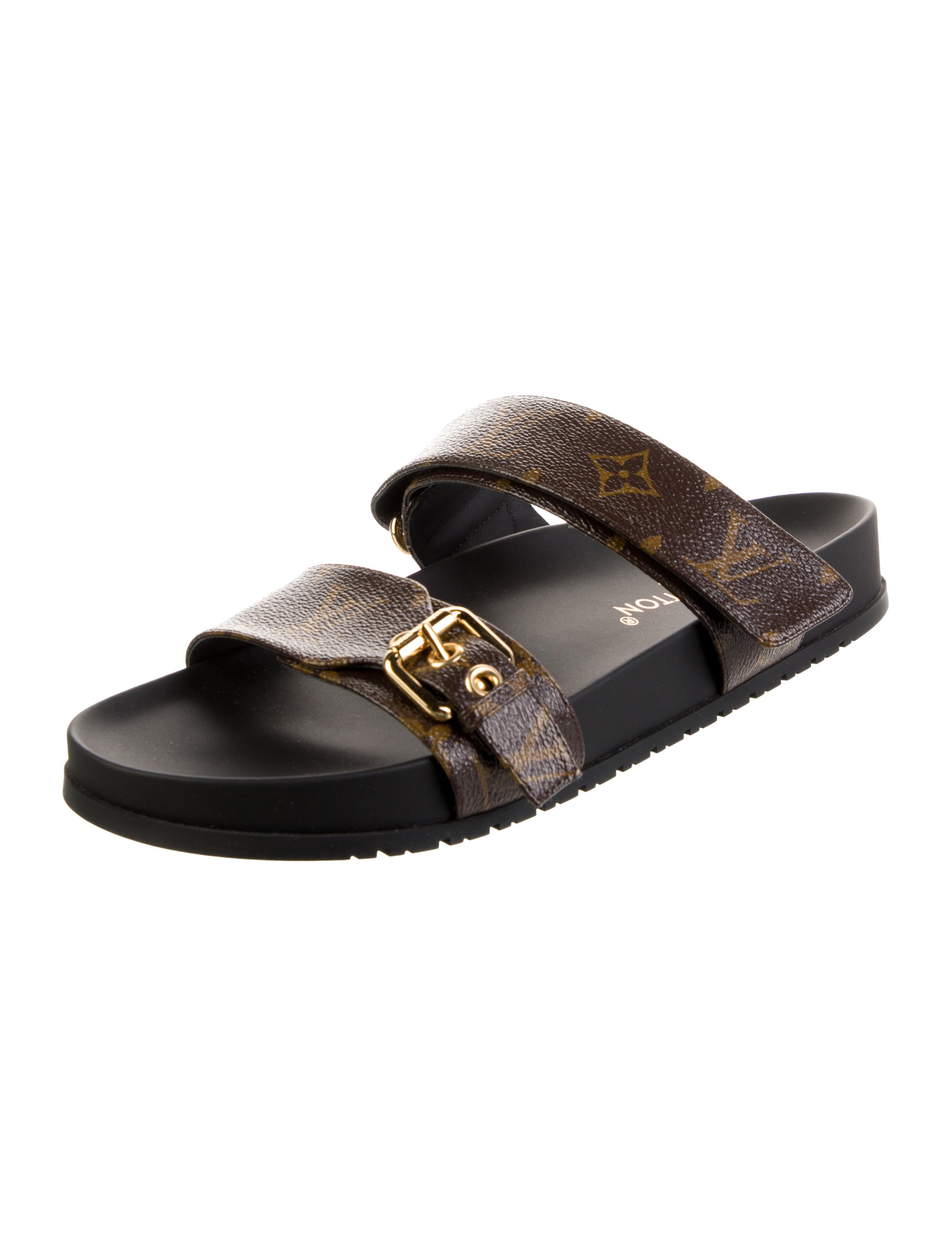 Louis Vuitton Monogram Pattern Slides