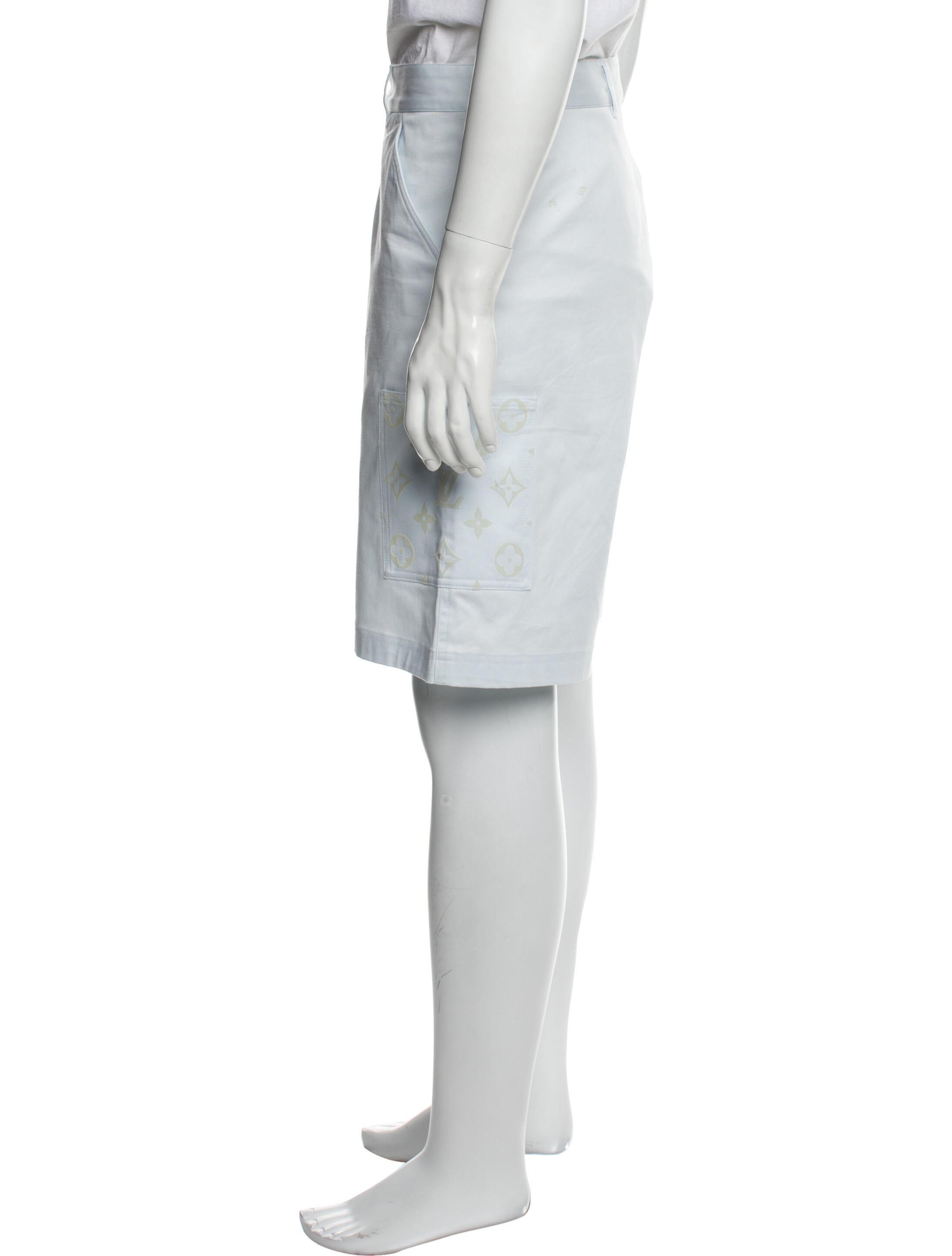 Louis Vuitton 2024 Flat Front Shorts