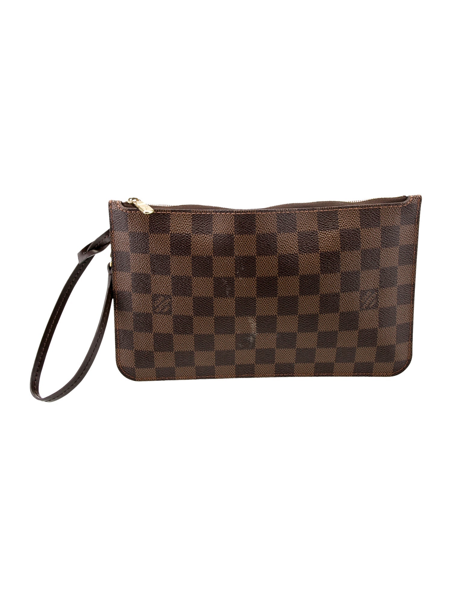 Louis Vuitton Damier Ebene Neverfull Pouch