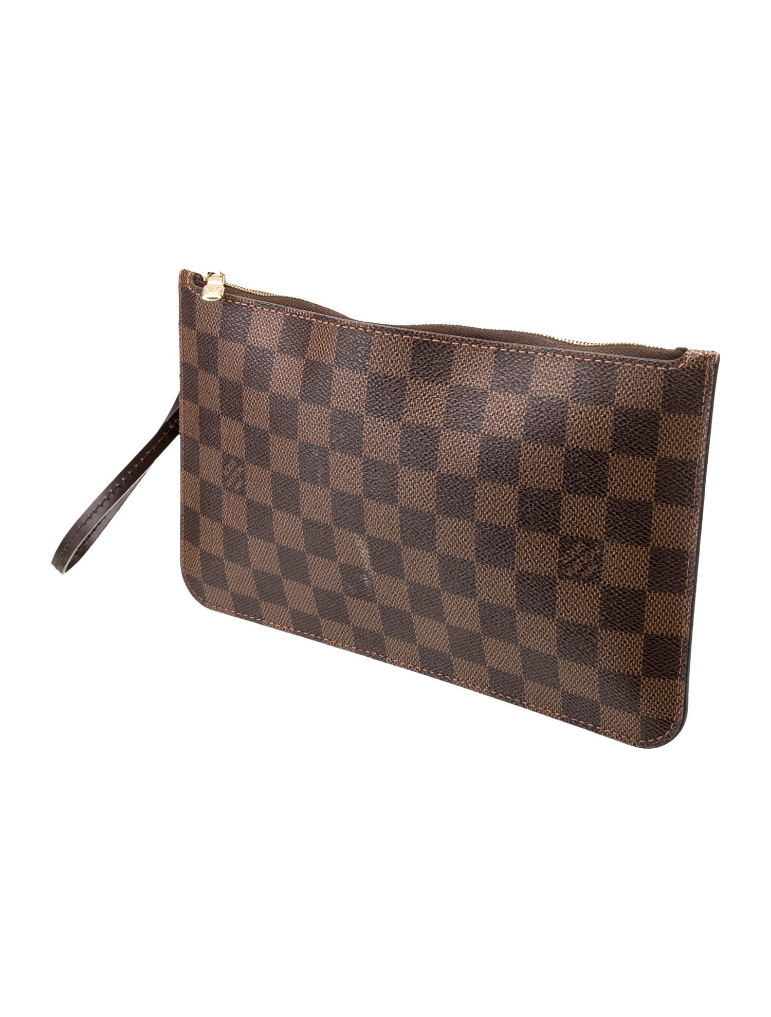 Louis Vuitton Damier Ebene Neverfull Pouch
