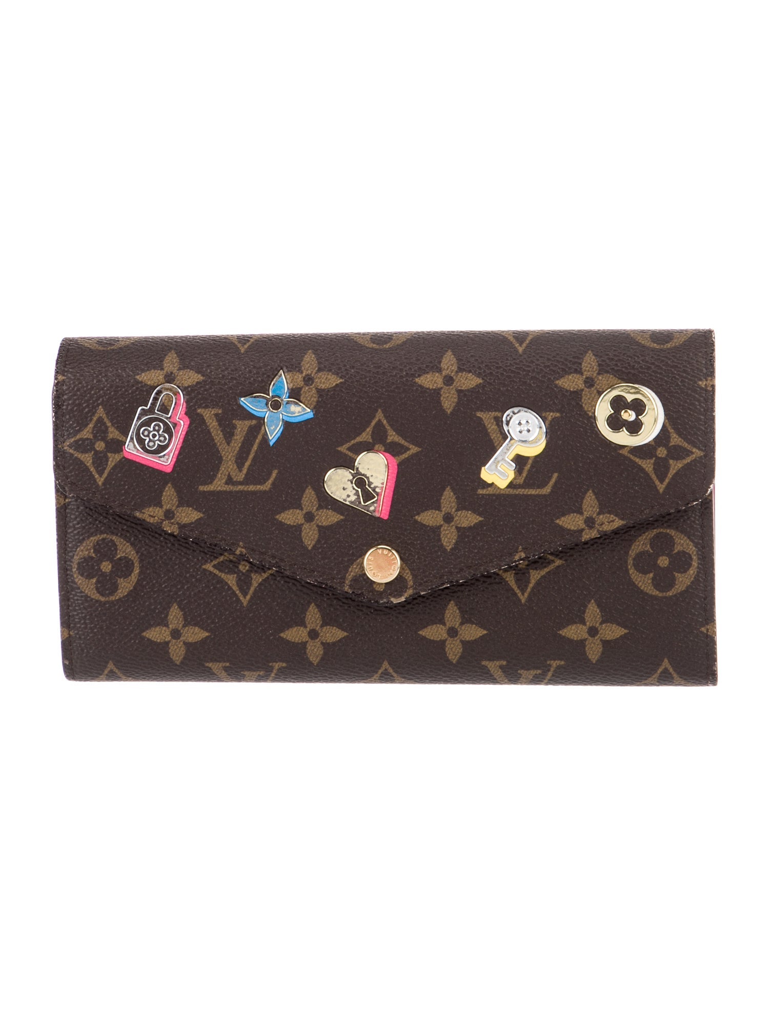 Louis Vuitton 2019 Monogram Pattern Sarah Wallet