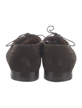 Louis Vuitton Suede Brogues