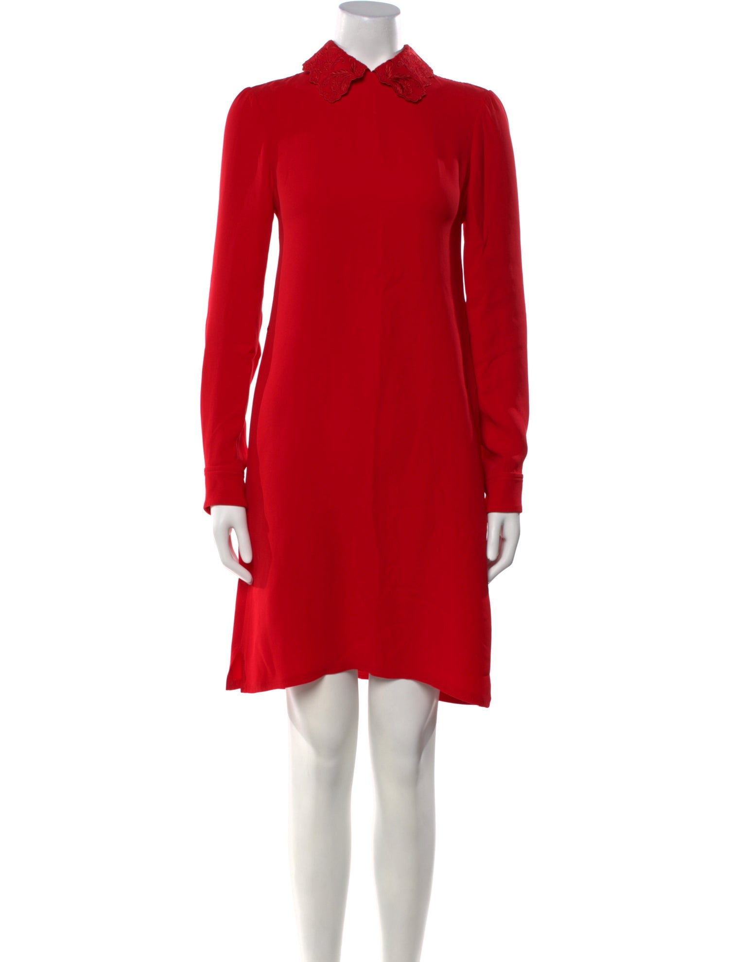 Louis Vuitton Silk Knee-Length Dress